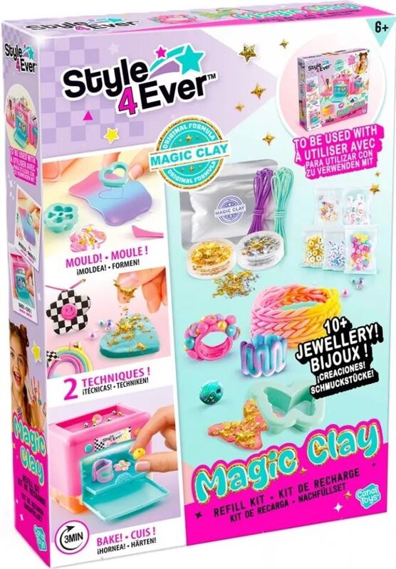 Canal Style 4 Ever Σετ Δημιουργίας Κοσμημάτων Magic Clay Refill Pack (OFG358)