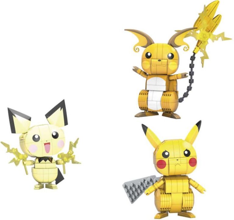 F.P. Mega Bloks Pokemon-Pikachu Evolution Trio (GYH06)