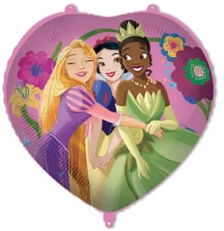 Foil Μπαλόνι Princess Καρδιά 46cm (94990)