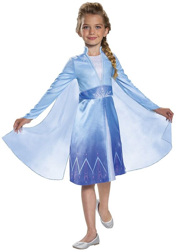 Jakks Pacific Disguise Elsa Travel Dress Classic Στολή Medium (129979K/M)