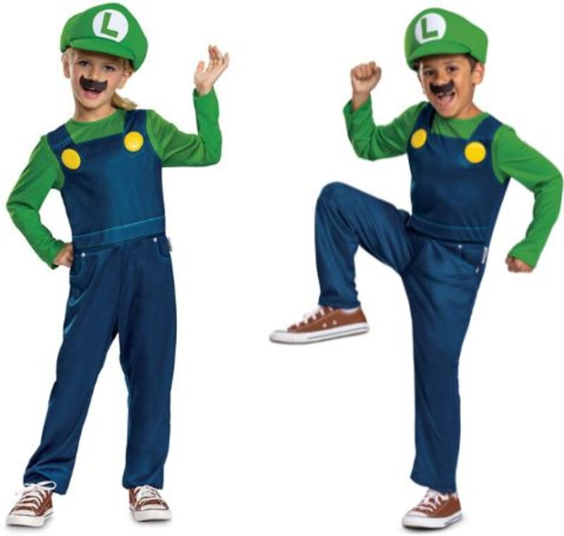 Jakks Pacific Disguise Luigi Στολή Medium No 7-8 (158759K-20L/M)