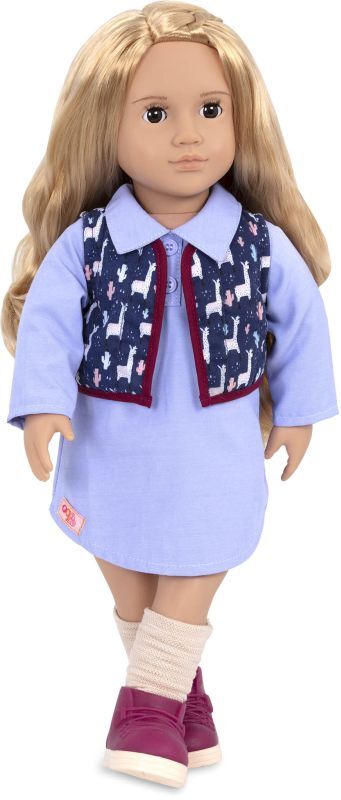 Our Generation Κούκλα Amalia With Shirt
