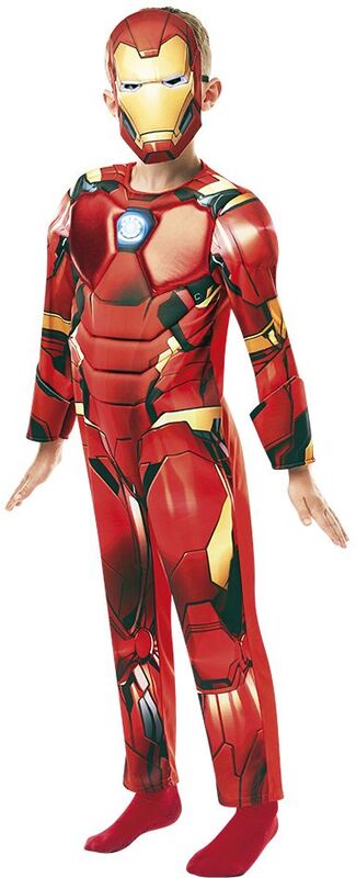 Rubie's Iron Man Deluxe Στολή Small No 3-4 (640830/S)
