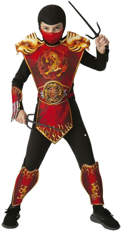 Rubie's Tiger Ninja Στολή Large No 8-10 (702081/L)