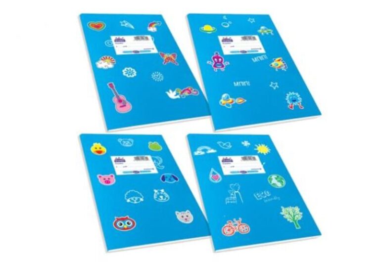 Skag Τετράδιο Θαλασσί Χρωματιστό Fancy 17x25-50 Φύλλων 80gr 1Τμχ (246804)