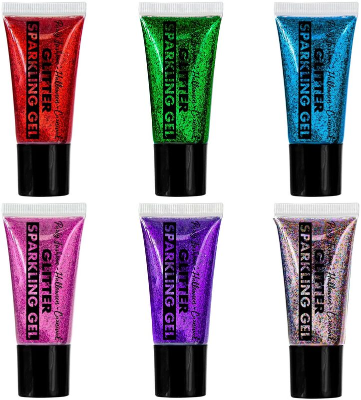 WM Makeup Sparkling Glitter Σωληνάριο 25ml-6 Χρώματα-1Τμχ (1964M)
