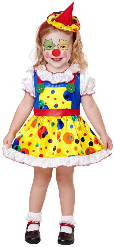 WM Στολή Παιδική Clown Girl No 4-5 (07545)
