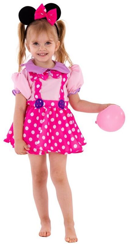 Στολή Bebe Pink Mouse No 12 μηνών (00412)