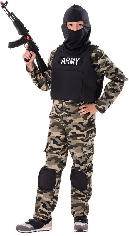 Στολή Παιδική Army No 6 (123006)