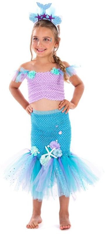 Στολή Παιδική Sparkling Mermaid No 4 (139804)
