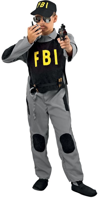 Στολή Παιδική Πράκτορας FBI No 14 (76814)