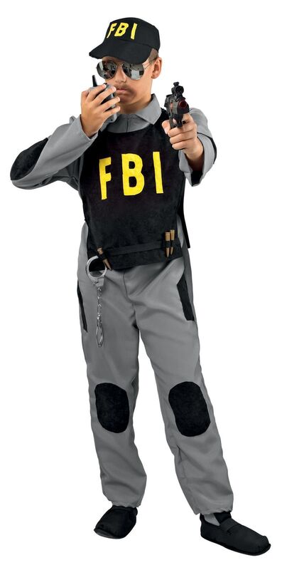 Στολή Παιδική Πράκτορας FBI No 8 (76808)