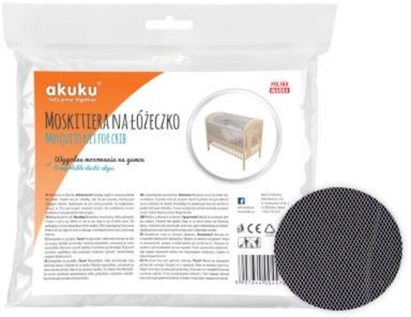 Akuku Κουνουπιέρα Κούνιας White (A0447-WHITE)
