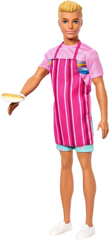 Barbie Ken & Αξεσουάρ Μαγειρικής (JFV65)