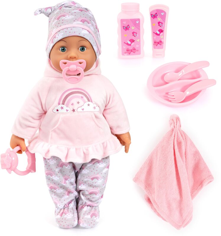 Bayer Μωρό 46cm Με Ήχους Baby Bambolina (94624AA)