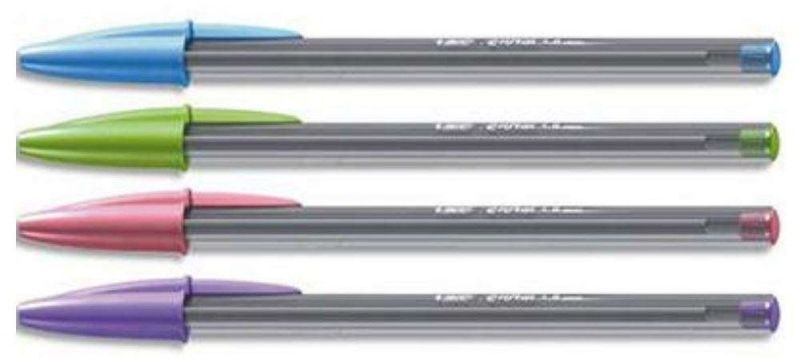 Bic B.Στυλό Cristal Large Fashion-4 Σχέδια-1 Τμχ (895793)