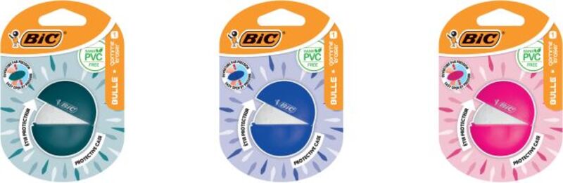 Bic Γόμα Bulle-3 Σχέδια-1Τμχ (9262711)
