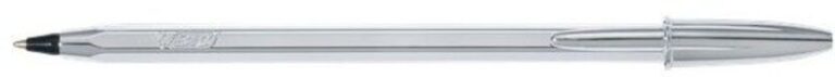 Bic Στυλό Cristal Celebrate Ασημί Μπλε (921339)