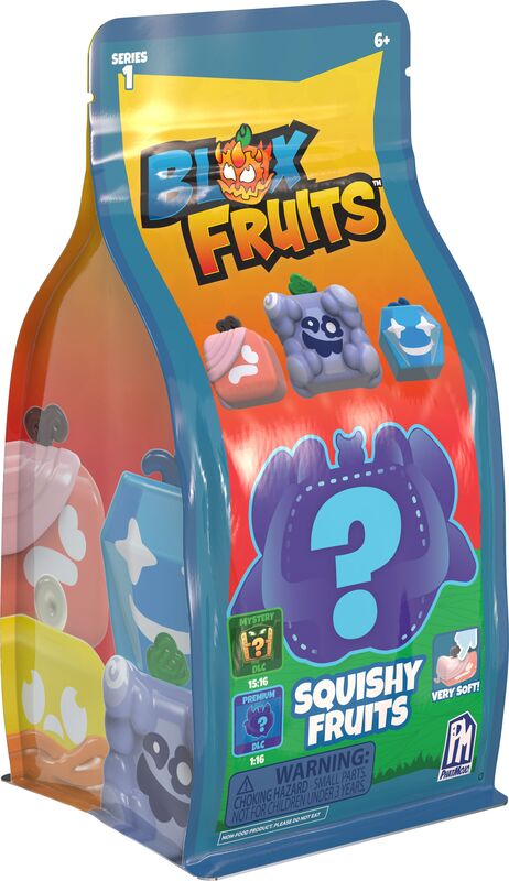 Blox Fruits Squishy Fruits S1-5 Σχέδια-1Τμχ (SQ3310)