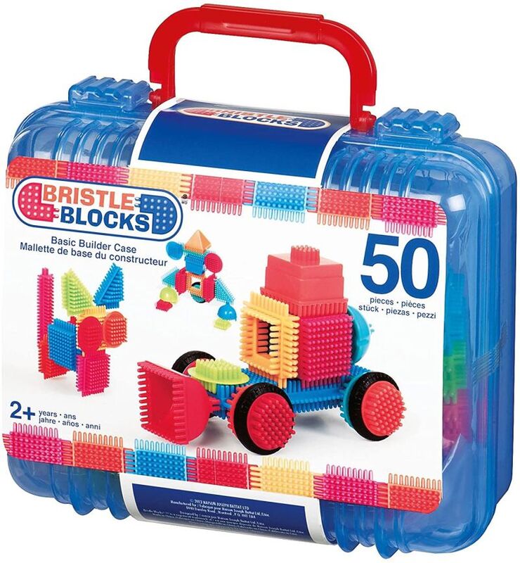 Bristle Blocks Βαλίτσα Τουβλάκια Basic Builder 50Τμχ (3081MTZ)