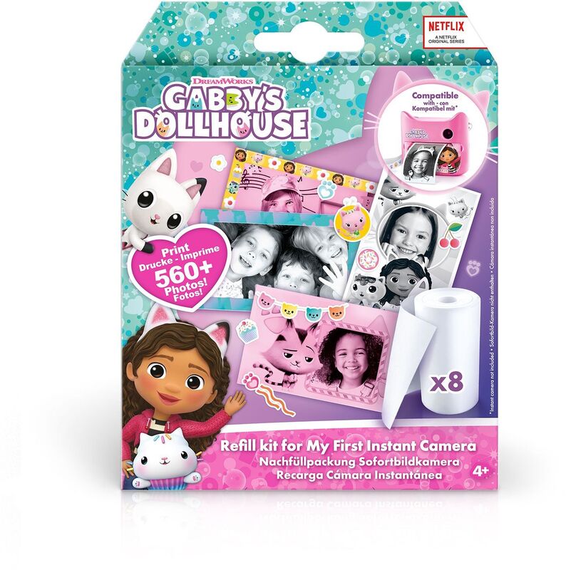 Canal My First Gabby's Dollhouse Ανταλλακτικά Ρολλά Φωτογραφικής Μηχανής Instant (GAB006)
