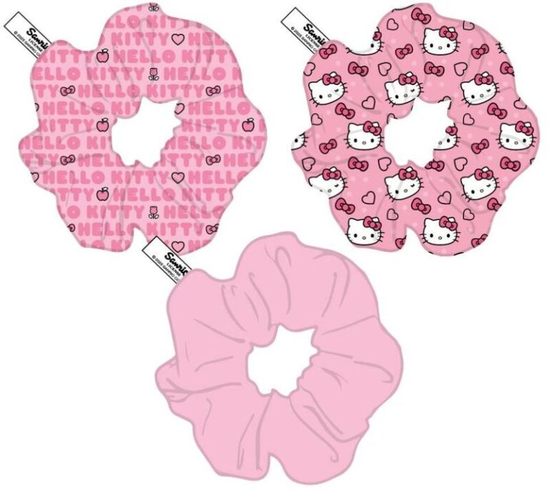 Cerda Hello Kitty Scrunchies 3Τμχ (2500003224)
