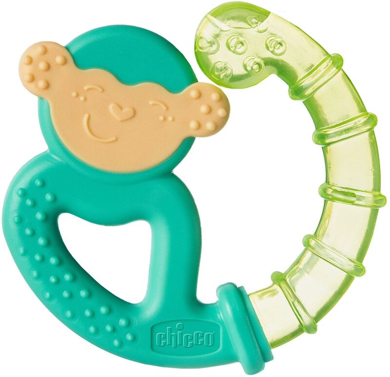 Chicco Κρίκος Οδοντοφυίας Σιλικόνη Mix 4m+-2 Σχέδια (C05-28130-30)