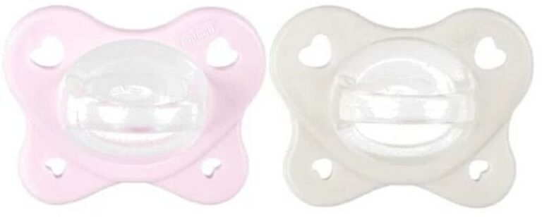 Chicco Πιπίλα Όλο Σιλικόνη PhysioForma Dual Soft Ροζ 2-6 Μηνών 2Τμχ (C60-73088-51)