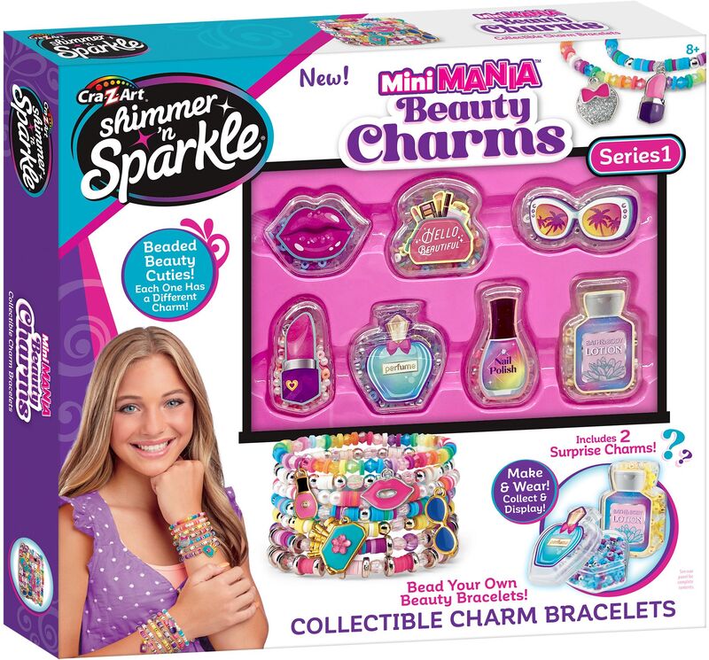 Cra-Z-Art Shimmer'N Sparkle Mini Beauty Charms (65608)