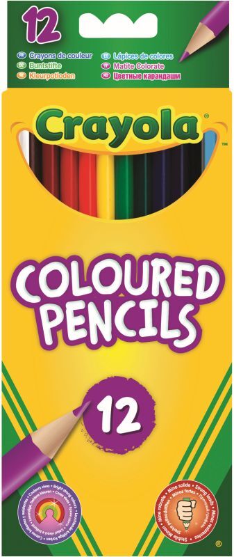 Crayola Coloured Ξυλομπογιές 12Τμχ (33.612)