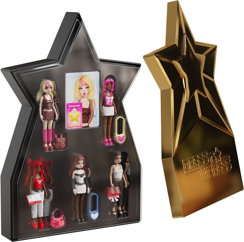 Dress To Impress Κούκλα Mystery-Superstar 1 W1 (MF4103)