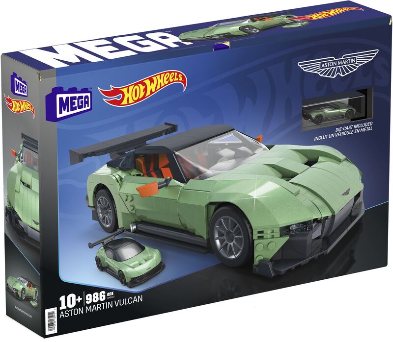 F.P. Mega Bloks Hot Wheels Aston Martin Vulcan (HMY97)
