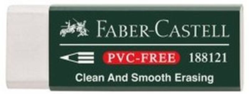 Faber Castell Γόμα Βινυλίου Λευκή (12303932)
