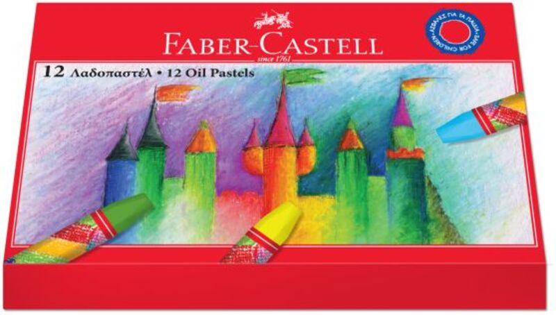 Faber Castell Λαδοπαστέλ 12Τμχ (12308089)