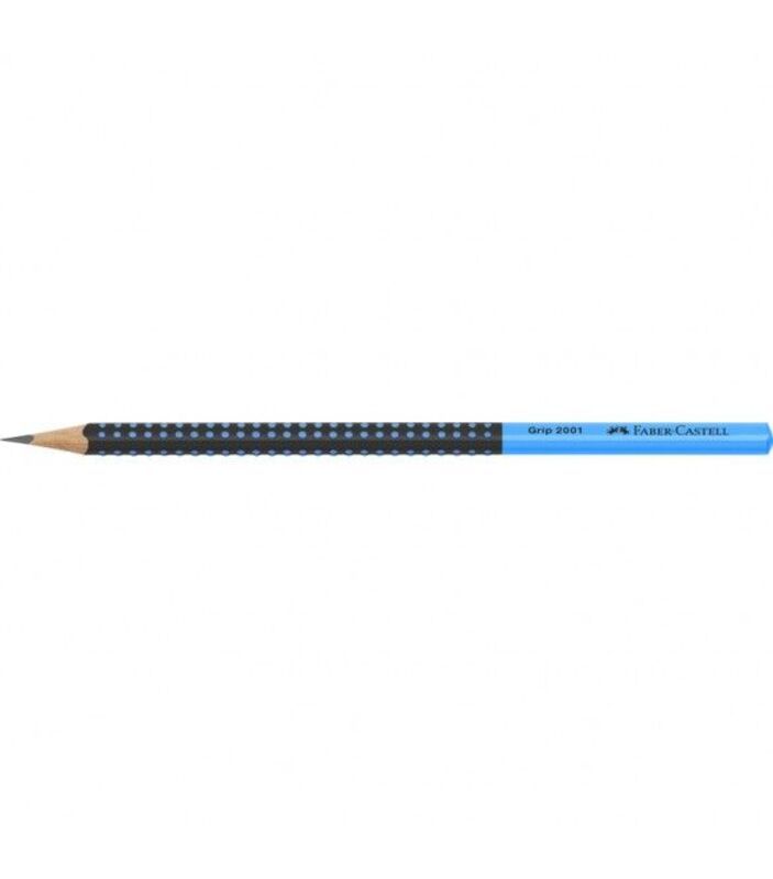Faber Castell Μολύβι Grip Δίχρωμο Μαύρο-Μπλε HB (12310477)