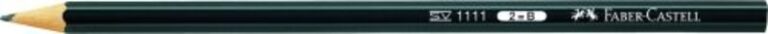 Faber Castell Μολύβια Νο2 Β Μαύρα 6Τμχ (12304741)
