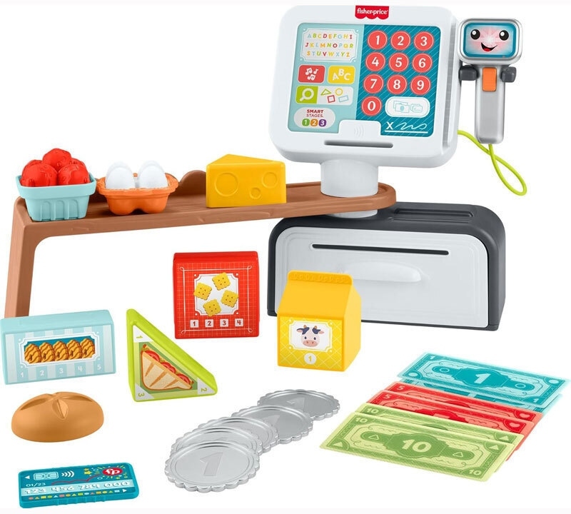 Fisher Price Laugh & Learn Εκπαιδευτική Ταμειακή Μηχανή (JGW99)