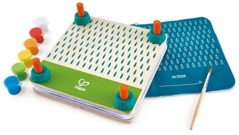 Hape Early Explorer Ξύλινο Σετ Flower Press DYI (E5574A)