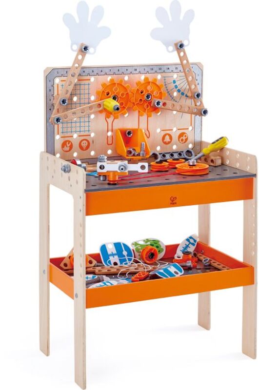 Hape Early Explorer Ξύλινος Πάγκος Εργαλείων Scientific Workbench (E3027A)