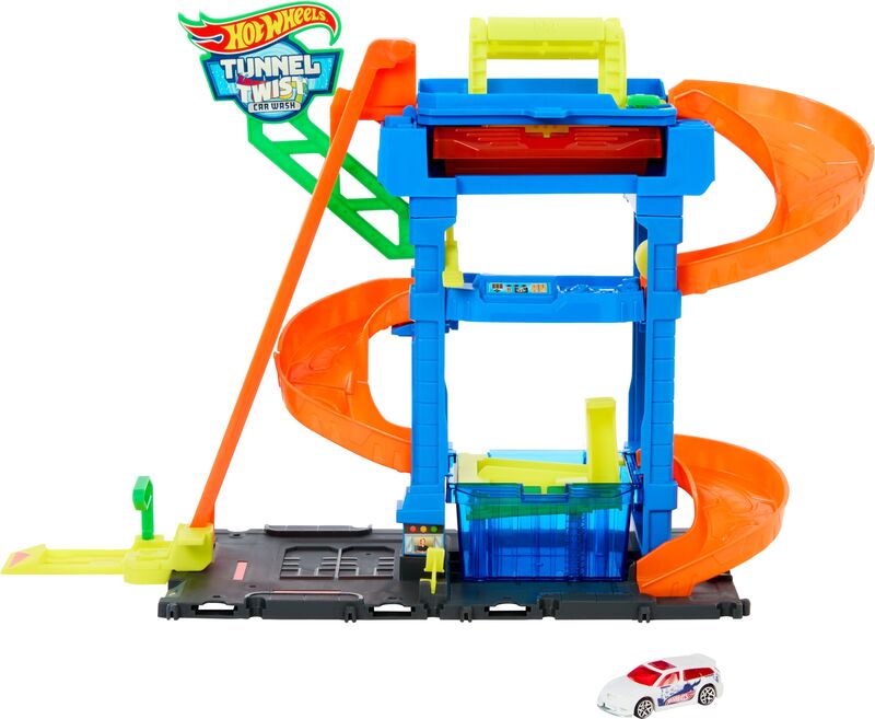 Hot Wheels Χρωμοκεραυνοί Πλυντήριο (HTN80)