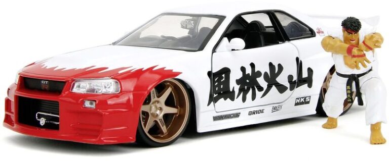 Jada Street Fighter Όχημα 202 Nissan Skyline GTR 1:24 (253255071)