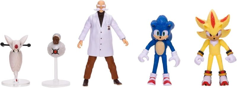 Jakks Pacific Sonic 3 Movie Φιγούρα 2.5'' Movie Collection W.3 (425814)