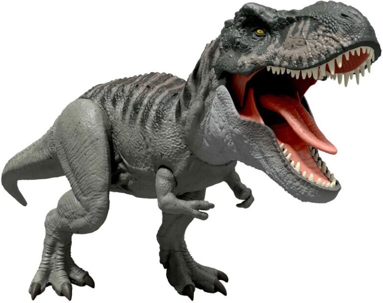 Jurassic World Rebirth T-Rex Με Επαναλαμβανόμενο Δάγκωμα Και Ήχους (JCH02)