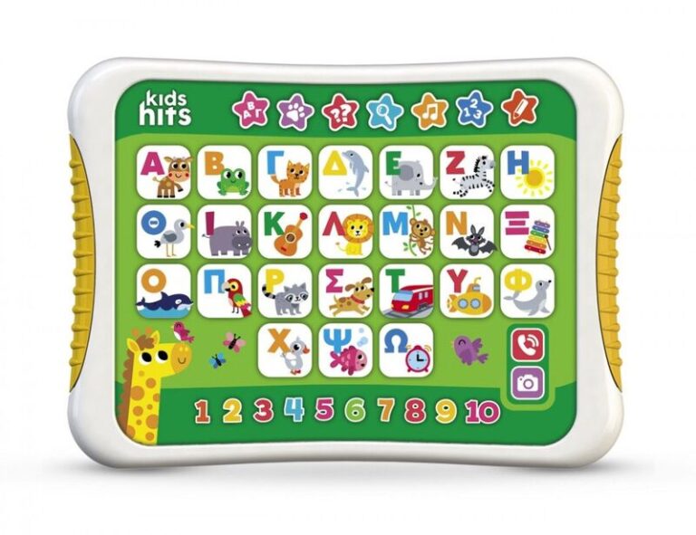 Kids Hits Εκπαιδευτικό Tablet Αλφαβήτα (KH01/003)