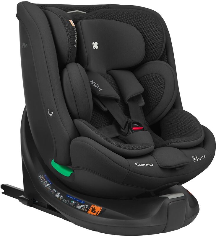 Kikkaboo Κάθισμα Αυτοκινήτου I-Van I-Size Black (31002100081)