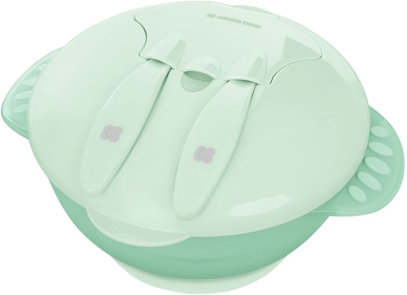 Kikkaboo Μπωλ 4 In 1 Feed-Me-Up Mint (31302040156)