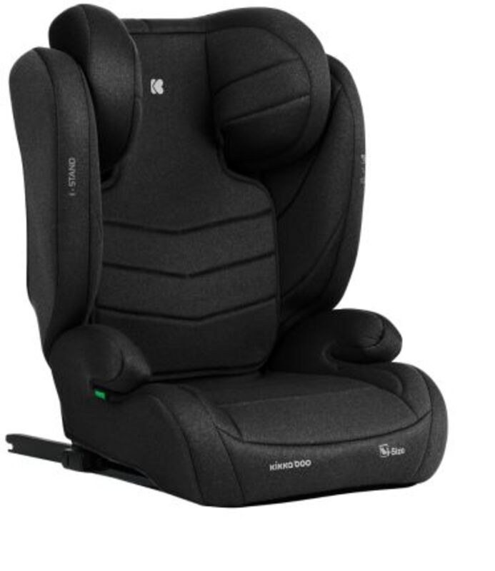 Kikkaboo κάθισμα Αυτοκινήτου I-Stand I-Size Black (41002150010)