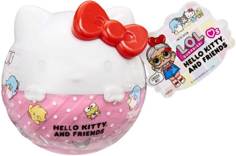L.O.L Surprise Loves Hello Kitty & Φίλες-Κούκλα-8 Σχέδια-1Τμχ (523840EUC)