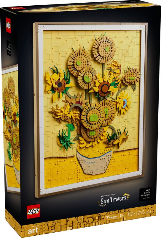 LEGO Art Vincent Van Gogh-Sunflowers (31215)