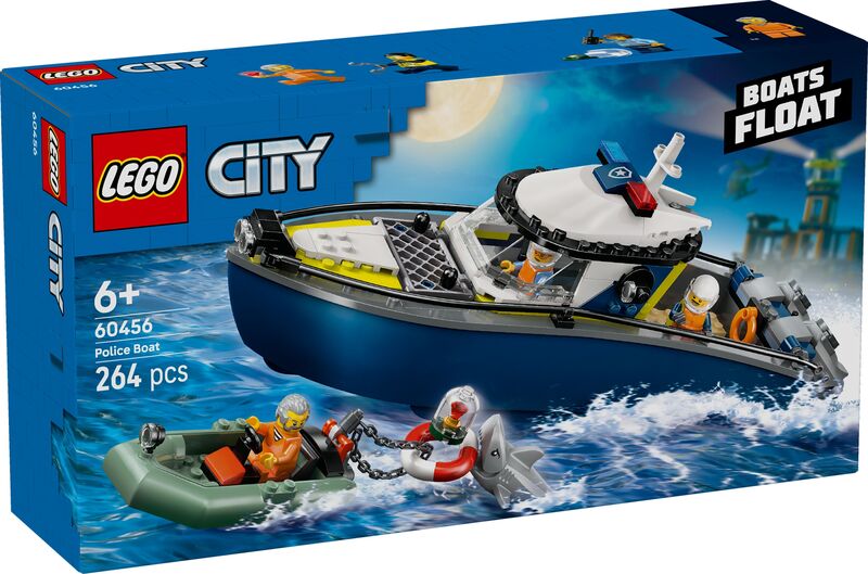 LEGO City Police Boat Chase (60456)